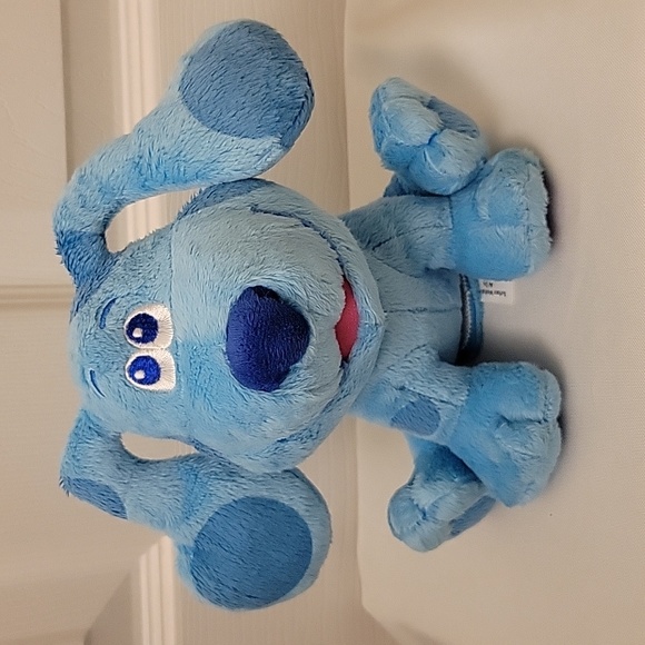 Blue Clues And You Stuffed Animal Plush Nickelodeon Jr Toy Puppy Dog 7" - Picture 1 of 10
